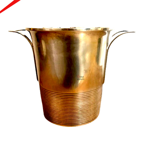 Seau à glace en acier inoxydable brillant, nouveau design, pour boissons, bière et vin, idéal pour les fêtes - Product Image 1
