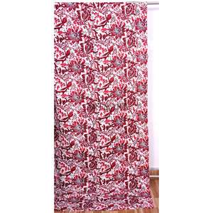 Couvre-lit Kantha indien fait main, 100% coton, imprimé à la main, motif floral, poids du tissu 220g, origine Rajasthan - Product Image 2