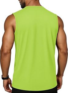 Sleeveless Shirts Gym Men's Tank Gym Tank Top Custom Plus Size 100% Cotton Quick Dry Breathable Anti-shrink High Street Style - Product Image 2