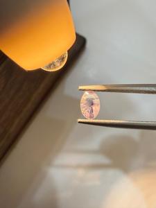 Pierre précieuse naturelle Alexandrite, taille ovale, bleu-vert changeant de couleur, rare, pierre brute pour collectionneur, bijou - Product Image 3