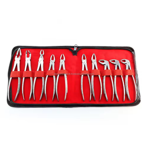 ENSEMBLE DE 10 PINCES À EXTRACTION INSREUMENTS DENTAIRES CHIRURGIE DENTAIRE ACIER INOXYDABLE Kit dentaire en acier inoxydable 10 pièces - Product Image 2