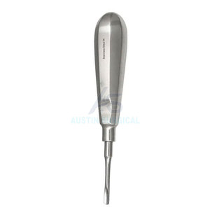 Élévateur dentaire manuel professionnel en acier inoxydable, conception à pointe fine, poignée ergonomique, pour la séparation des dents contrôlée en usage clinique - Product Image 6