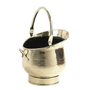 Cubo para carbón de hierro galvanizado de alta calidad, hecho a mano, juego de chimenea y accesorios, cubos para carbón en oferta - Product Image 4