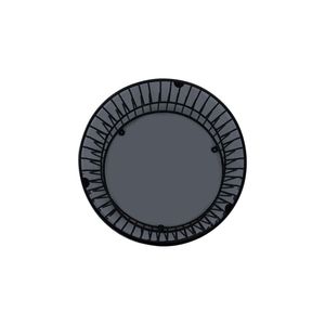 ET901 Tavolino Moderno Contemporaneo con Base in Metallo e Piano in Vetro Temperato Colorato, Altezza 21 Pollici, per Soggiorno o Camera da Letto - Product Image 5