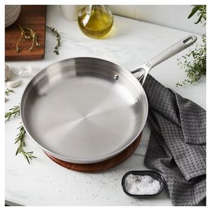 Poêle Tawa plate en acier inoxydable de qualité supérieure pour la cuisson de Roti, Chapati, Dosa – Ustensile de cuisine robuste et de conception épaisse - Product Image 5