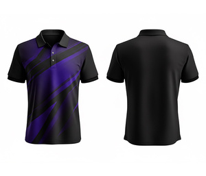 Wholesale Full Sublimation Polo Shirt Competitive Factory Price for Men Women Youth Quick-Dry Dry-Fit Active Polo - Product Image 3