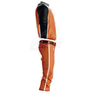 ผู้ผลิตชุดเบสบอลจากปากีสถาน ชุดเบสบอลแบบติดกระดุม ชุดเบสบอลสีพื้น - Product Image 6