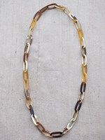 Bold and Beautiful Buffalo Horn & Bone Fringe Necklace Bijoux élégants pour les bijoux des femmes à bas prix par M. R. S. EXPORTATIONS