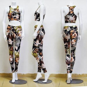 Conjuntos de Yoga Reciclados con Logo Personalizado, Ropa de Gimnasio para Mujer, Conjuntos de Yoga para Fitness, Conjunto de Yoga para Descanso, Chándal Jogger, Pantalones Deportivos para Mujer - Product Image 4