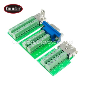 Conector USB2.0 y eSata Combo, Socket Hembra a Bloque de Terminales de Tornillo, Placa de Conexión, Módulo PCB para Signata y Cableado de Alimentación - Product Image 4