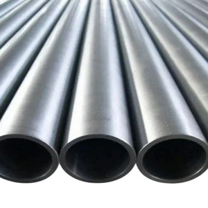 ท่อโลหะกลวงทรงกลมทนการกัดกร่อนสำหรับการเดินท่อของไหล ท่อสแตนเลสไร้รอยต่อเกรดอุตสาหกรรม - Product Image 1