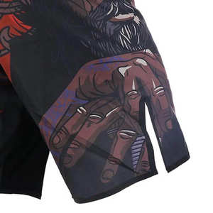 กางเกง MMA คุณภาพสูง เนื้อผ้าแข็งแรง ตะเข็บเย็บแน่น กระชับสวมใส่สบาย ทนทาน เหมาะสำหรับการต่อสู้และการฝึกซ้อมศิลปะการต่อสู้ - Product Image 2