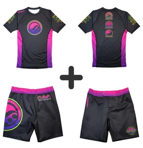 Conjunto Completo de Rashguard Transpirable y Antibacterial para Entrenamiento de MMA, Modelo Malibu Batch 143 - Product Image 1