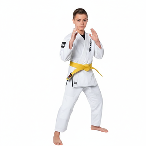 Uniformes de Judo para Adultos, 100% Algodón, Resistentes al Encogimiento, con Logotipo Personalizado Impreso por Transferencia de Calor, Venta al Por Mayor - Product Image 3