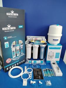 Système de filtration <span class=keywords><strong>RO</strong></span> à 7 étapes sous l'évier avec lampe UV et pompe à pression 220V, purificateur d'eau potable domestique PP CTO UDF <span class=keywords><strong>RO</strong></span> T33 - Product Image 4