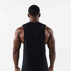 Débardeur de fitness pour musculation, entraînement en salle de sport, nouveau design, coton confortable, sans manches, débardeur pour hommes - Product Image 4