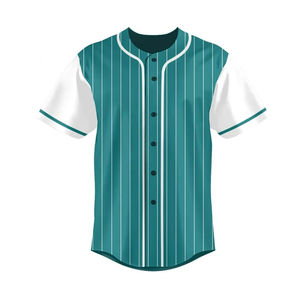 Camiseta de Béisbol Sublimada Personalizada con Nombre de Equipo, Número de Jugador y Diseño 3D, en Oferta, Transpirable - Product Image 5