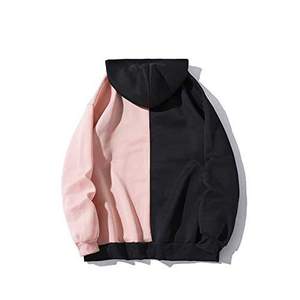 Conjunto de Sudadera con Capucha Unisex Casual XL de Algodón Orgánico con Cremallera Completa y Bolsillos, Diseño Novedoso con Bloques de Color para Esquí y Nieve - Product Image 1