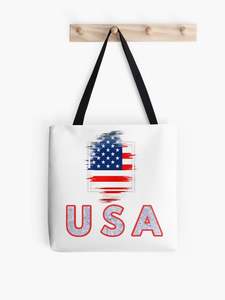 Flag Print Custom Advertising Pouch Cloth Handbag Whole Supplier Cotton Canvas Tote <b>Bag</b> Reusable Shopping Shoulder <b>Bag</b> Souvenir - Product Image 4