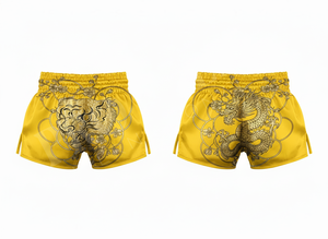 Shorts de Muay Thai haute performance, confortables, respirants, pour entraînement et combat, design personnalisé pour hommes. - Product Image 6
