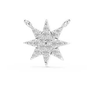 สร้อยคอเพชรเลี้ยงในห้องปฏิบัติการ, สร้อยคอเรียบหรูสไตล์ Celestial สำหรับผู้หญิง, ของขวัญวันเกิด/วันครบรอบ, สร้อยคอเพชรสำหรับใส่ทุกวัน - Product Image 4