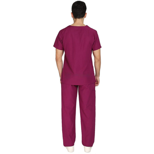 Nuevos Conjuntos de Uniformes Médicos Unisex Personalizados con Logotipo, de Algodón y Lona, los Más Vendidos al por Mayor para Hospitales y Doctores - Product Image 3