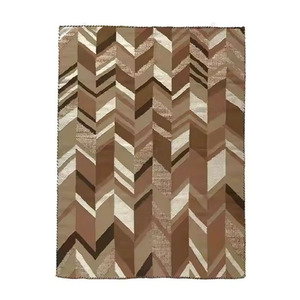 Tapis de conception Simple de qualité supérieure pour chambre à coucher Look attrayant tapis de coton tissé à la main tapis pour chambre à prix raisonnable - Product Image 3