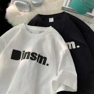 300gsm personalizado impreso pesado algodón de gran tamaño de los hombres de diseño de la camiseta de lujo hombro caído gráfico de talla grande estilo casual - Product Image 2