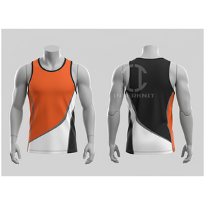 Men's Sublimation Printed Tank <b>Top</b> Crew Neck Quick Dry Sporty Vest 100% Cotton Knitted <b>Mesh</b> Solid Workout Shirt Anti-UV - Product Image 2