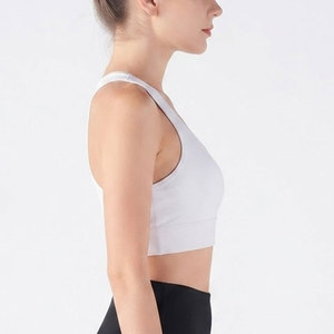Soutien-gorge de sport respirant pour femme, dos croisé, maintien élevé, idéal pour le yoga et la gym – Vente en gros - Product Image 5