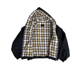 เสื้อฮู้ดดี้ลายสก็อตขนาดใหญ่พิเศษ กันน้ำ ผ้าฝ้ายแท้ 100% หนานุ่ม สไตล์สตรีทแวร์ลำลอง สำหรับผู้ชาย ใส่ได้ในฤดูหนาว - Product Image 4