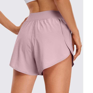 Shorts décontractés en polyester pour femme, taille mi-haute, style streetwear tendance - Product Image 3