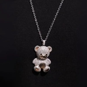 Pendentif diamant de qualité supérieure, best-seller, bijoux alphabet tendance pour tous les jours, les fêtes et les mariages, disponible au prix de gros - Product Image 4