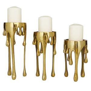 Porte-bougie élégant en fer fini avec revêtement en poudre, pour décorer, pour décorations d'anniversaire, pour l'éclairage de chambre. - Product Image 6