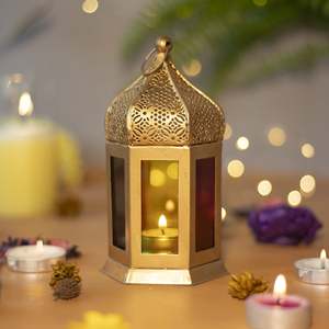 Vintage Metal Candle Holder Lantern Decorative Hollow Candle <b>Stand</b> For Home Wedding Party Table Garden Decoration - Product Image 1