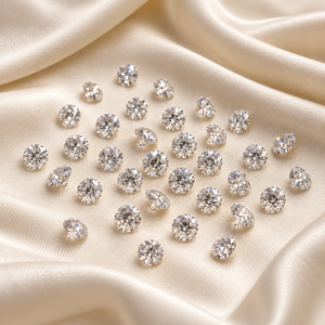 Diamantes Naturales Sueltos de Corte Redondo Brillante de Precisión, Color GH, Claridad VS, 0.08-0.13 Ct, 2.7-3.2 mm Plus 11 |   Joyería Fina - Product Image 1