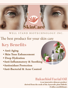 Aceite facial Bakuchiol a base de hierbas naturales, suero para el cuidado de la piel con fórmula antienvejecimiento y control del acné - Product Image 6