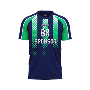 เสื้อกีฬาระบายอากาศพิมพ์ลายตามสั่งสำหรับฟุตบอลวิ่งกอล์ฟชุดพิเคิลบอลไร้รอยต่อแห้งเร็ว - Product Image 1