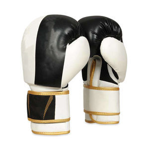 Guantes de Boxeo de Piel Brillante, Duraderos, de Alta Calidad, Antideslizantes, Ajustables y de Color Personalizado, Profesionales, en Oferta - Product Image 1