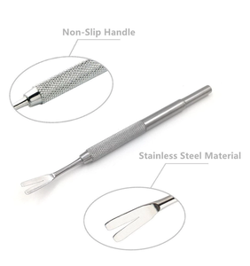 Kit de extracción de garrapatas de acero inoxidable, 2 piezas, kit de extracción de garrapatas para mascotas - Product Image 4