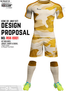 Conjunto de Camiseta de Fútbol Transpirable de Secado Rápido, Pantalones Cortos Deportivos con Estampado de Club, Camiseta de Fútbol Personalizada Edición Jugador - Product Image 4