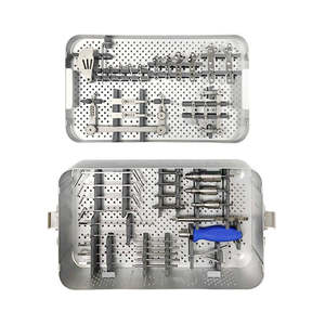 Plaques de fixation osseuse TPLO en acier inoxydable pour la traumatologie et la chirurgie orthopédique, avec gabarit pour animaux (chiens), instrument vétérinaire par Dentavex - Product Image 2