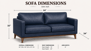 Real Leather <b>Sofa</b> Various Choices of Color Genuine Leather Cover Loveseat for Living Room Furniture Cafe Restaurant Seating - Product Image 3