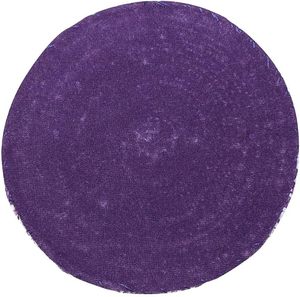 Purple Bohemian <b>Round</b> Fabric <b>Placemat</b> 400 Mm Non Slip Design - Product Image 2