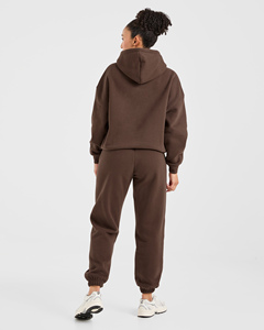 Pantalones deportivos de mujer 100% algodón personalizados, de pierna recta, de felpa suave, pantalones de chándal para mujer, pantalones y pantalones de vestir para mujer - Product Image 4