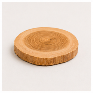 Wholesale Natural <b>Pine</b> Wood Slice Coasters With Bark Eco-Friendly Rustic Tree Log Drink Mats Handmade Heat-Resistant Low Price - Product Image 5