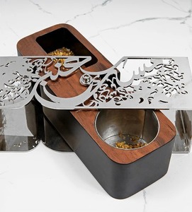 Quemador de Incienso de Madera con Diseño Floral Cortado con Láser, Difusor de Aromaterapia de Sándalo para Uso en Interiores - Product Image 3