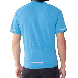 Camiseta de Ciclismo Personalizada con Logotipo de Equipo, Cuello Redondo, 100% Poliéster, Secado Rápido, Antibacteriana, Ligera, Transpirable, Manga Larga - Product Image 4