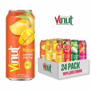 Jugo de Frutas Sin Azúcar con Pulpa de 490 ml, Marca Privada OEM/ODM para Exportación desde Vietnam - Product Image 1