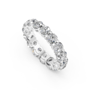 Anillo de Plata 925 con Diamante de Laboratorio para Mujer, Certificado IGI, RJC, ODM, OEM, Fabricante de Joyería Fina Ética, Venta al Por Mayor WB300889 - Product Image 1